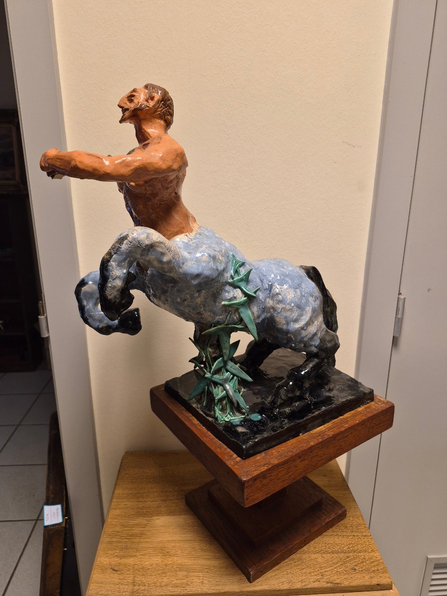 Maurice Vienne - Ceramic Centaur, 1970
