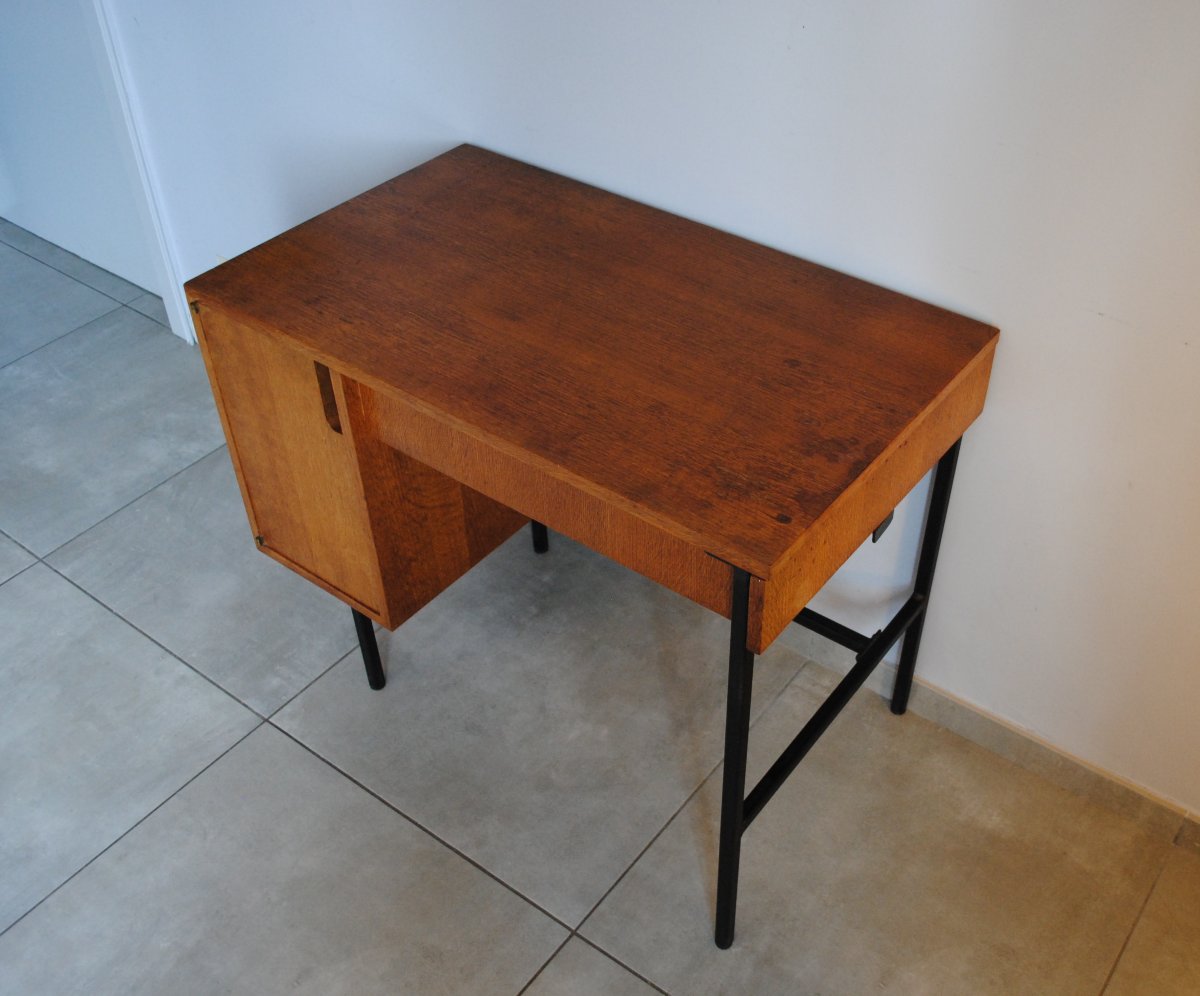 Bureau moderniste "Multitable", Jacques Hitier, 1950  -photo-3