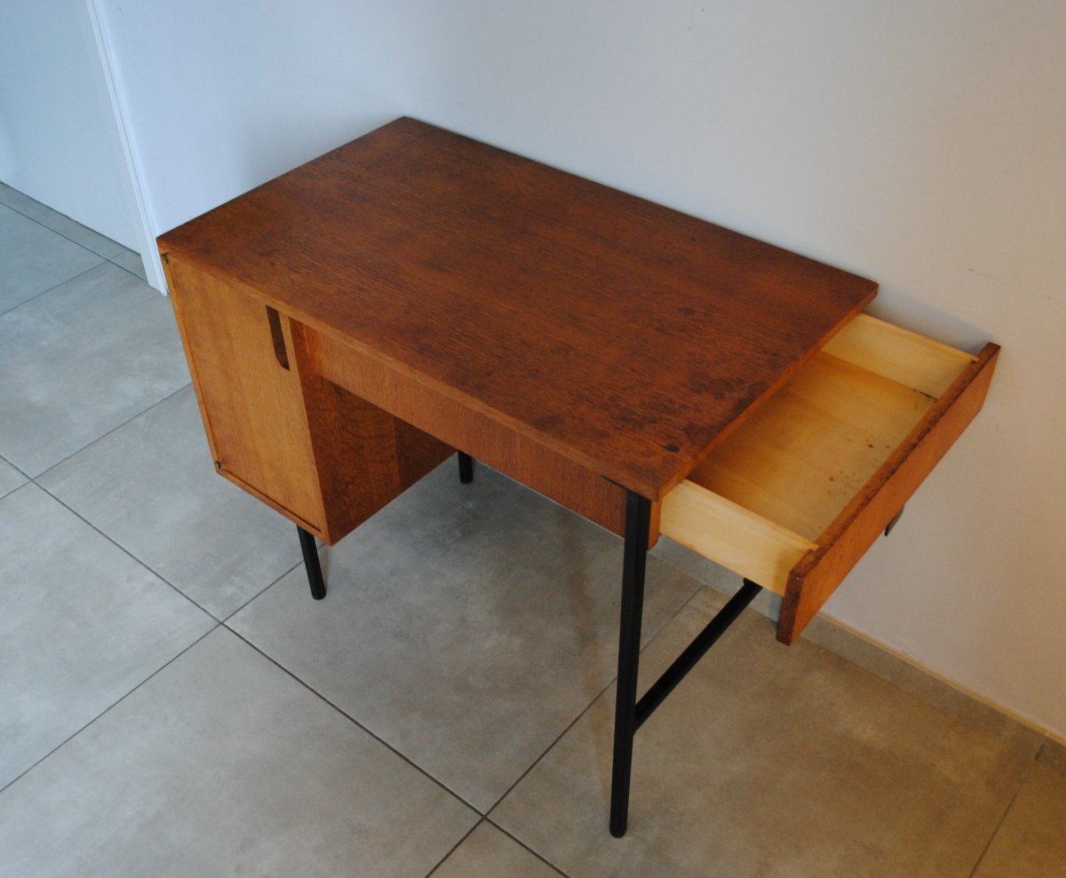 Bureau moderniste "Multitable", Jacques Hitier, 1950  -photo-4