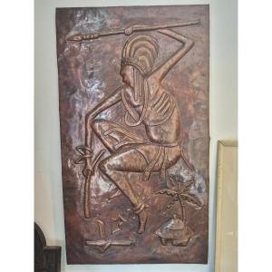 "kalumba" Copper Plaque