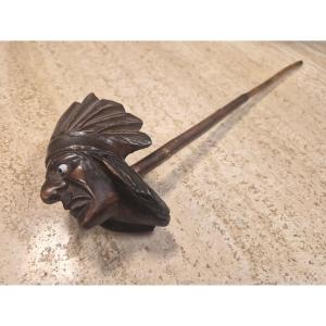 Carved Wooden Pipe