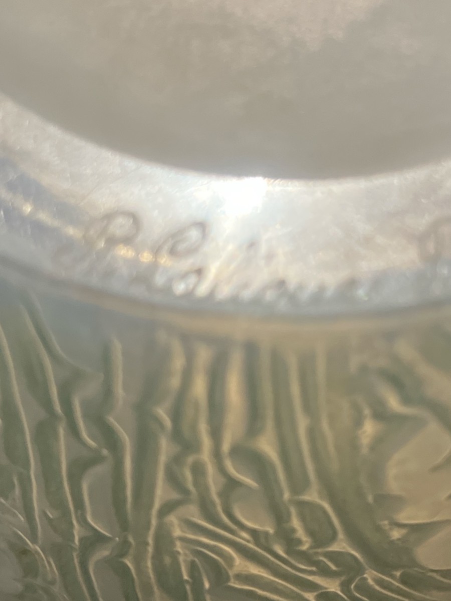 Vase Chardon DOMREMY  R.Lalique-photo-2