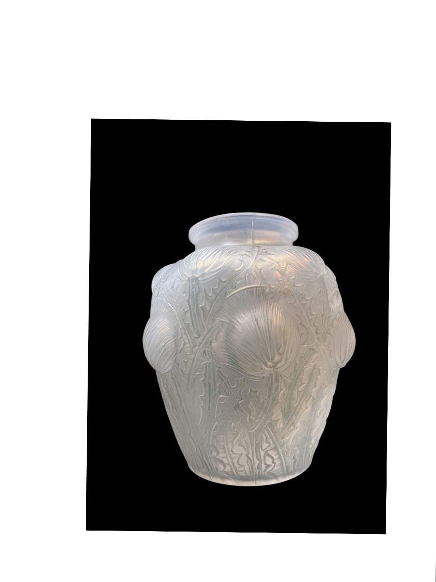 Vase Chardon DOMREMY  R.Lalique