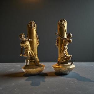 Paire de vase céramique