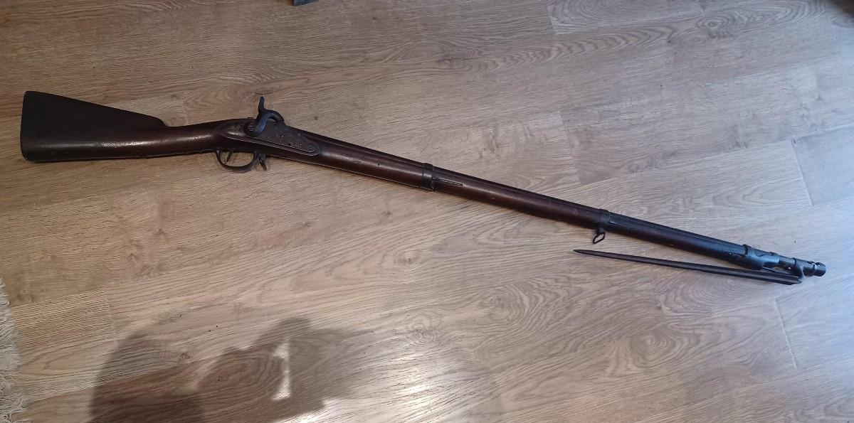 Chimney System Rifle With Bayonet