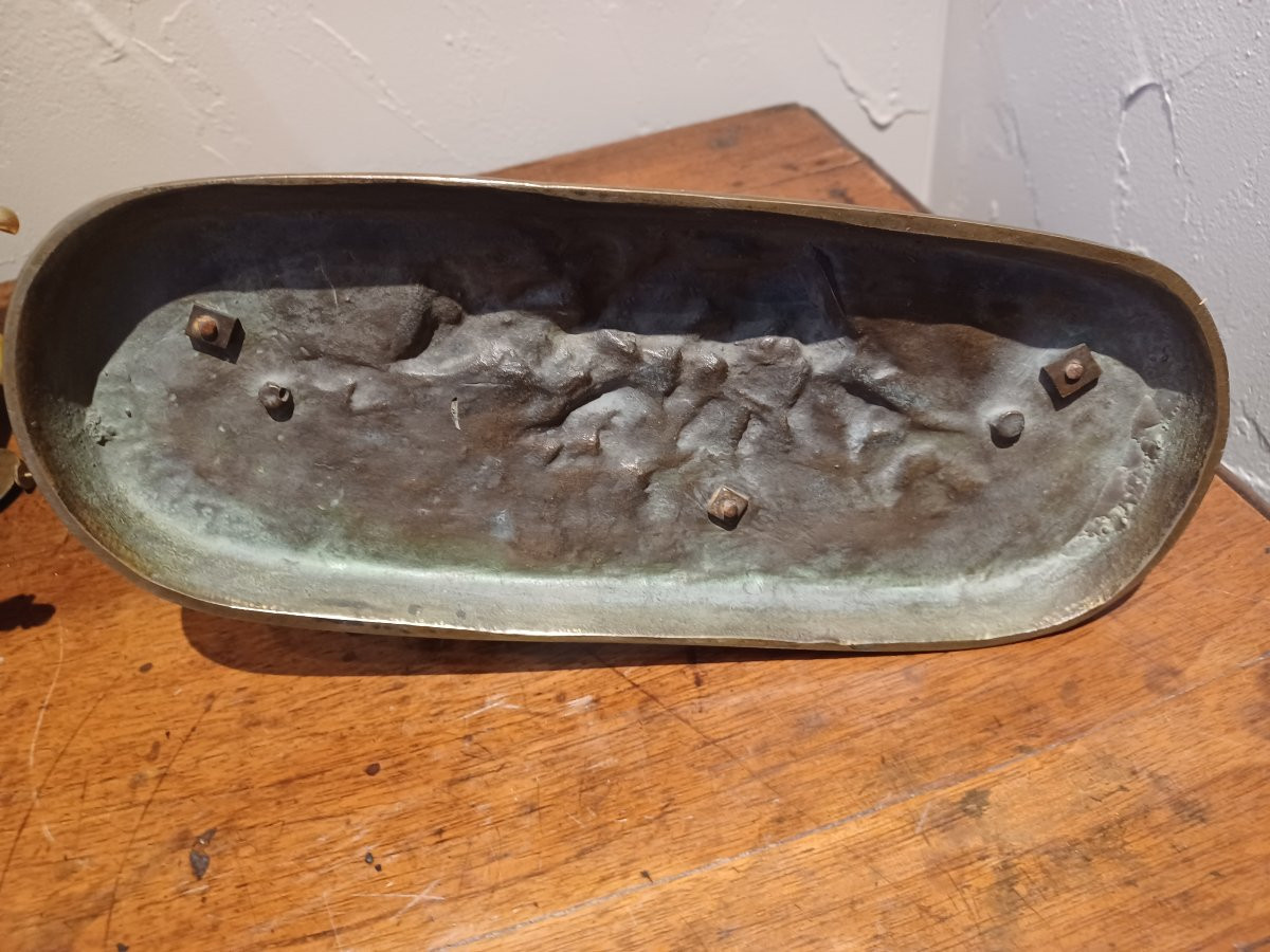 Bronze Sculpture "french Spaniel Dog" By Pierre-jules Mene (1810-1879)-photo-4