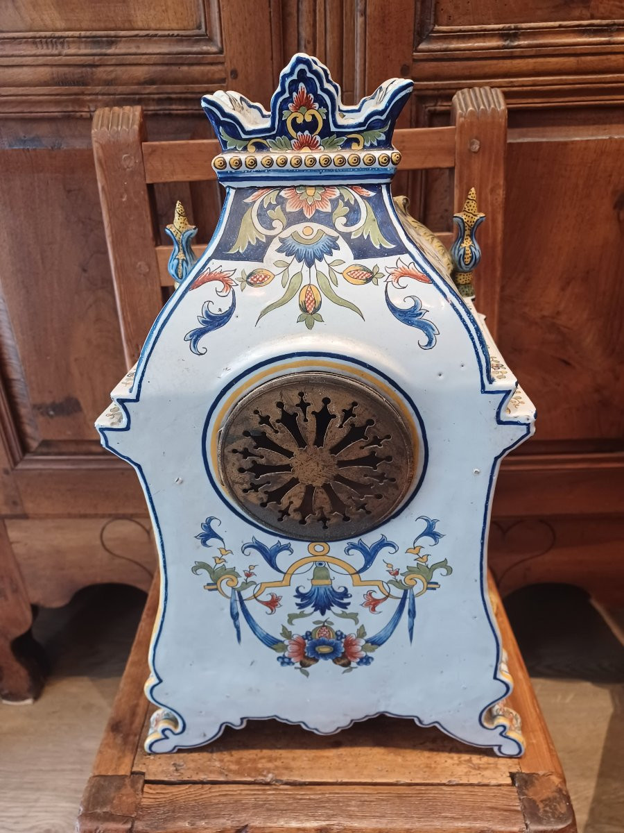 Gien Earthenware Clock-photo-4