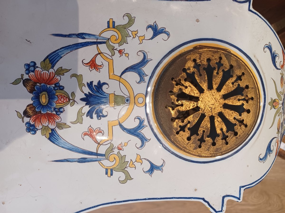 Gien Earthenware Clock-photo-5