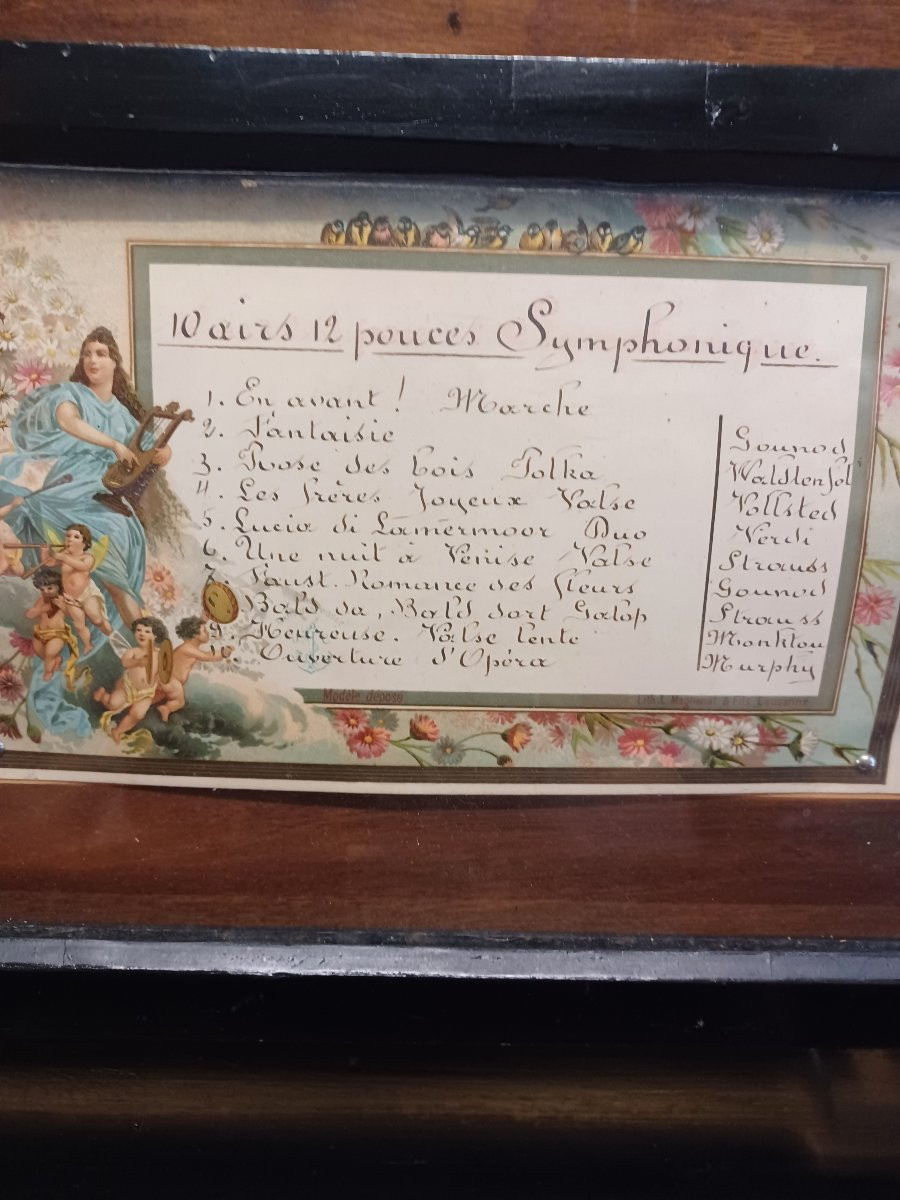 Large Music Box, Late 19th Century-photo-3