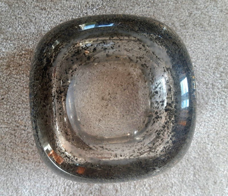 Schneider Beautiful Thick Glass Cup Decorated With Intercalary Dirt-photo-1