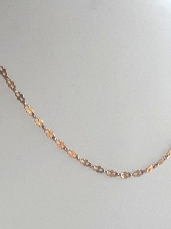 Very Beautiful Chain Necklace In 18 Carat Gold-photo-6