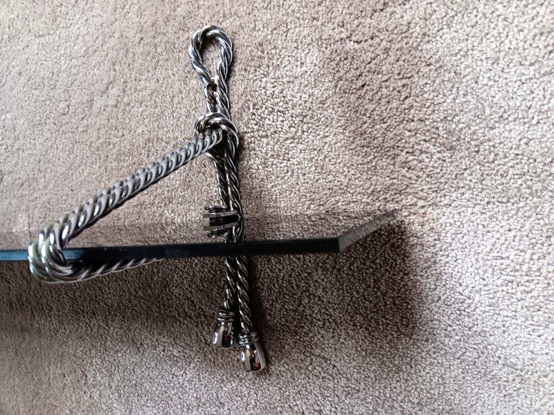 Set Of Crystal And Bronze Bathroom Accessories Model Passementerie Dlg Bagues And Maria Pergay-photo-4