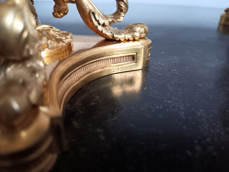 Boin And Henry  Boin Taburet Boin-taburet Lovely Pair Of Double  Arm Of Light In Gilded Bronze Candlesticks -photo-6