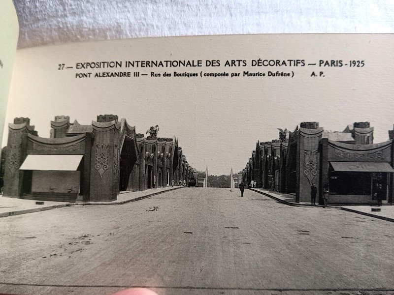 Rare Souvenir Album From The International Exhibition Of Decorative Arts Paris 1925 Art Deco-photo-3