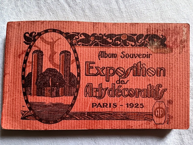 Rare Souvenir Album From The International Exhibition Of Decorative Arts Paris 1925 Art Deco