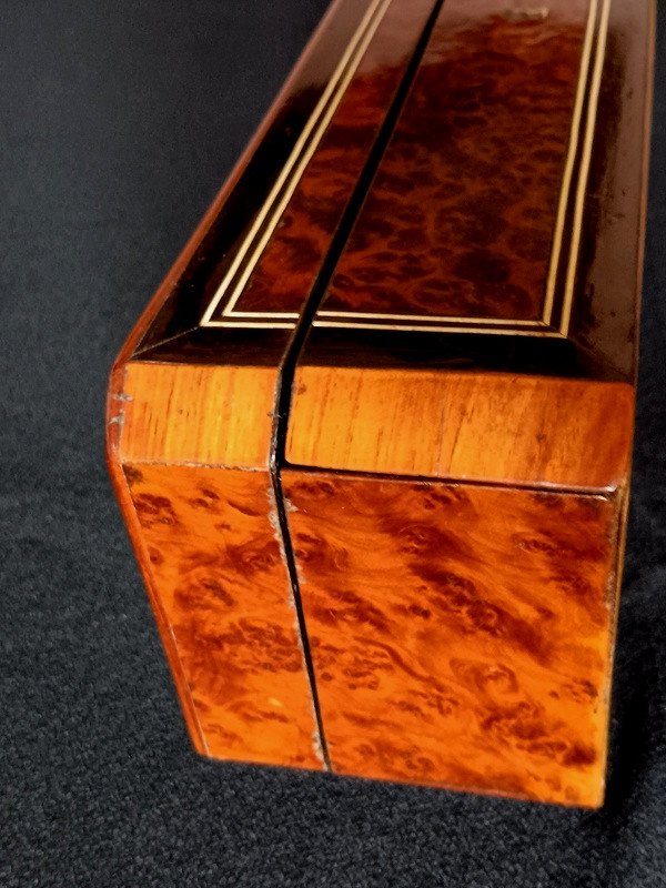 Glove Box Jewelry Box Napoleon III Marquetry-photo-8