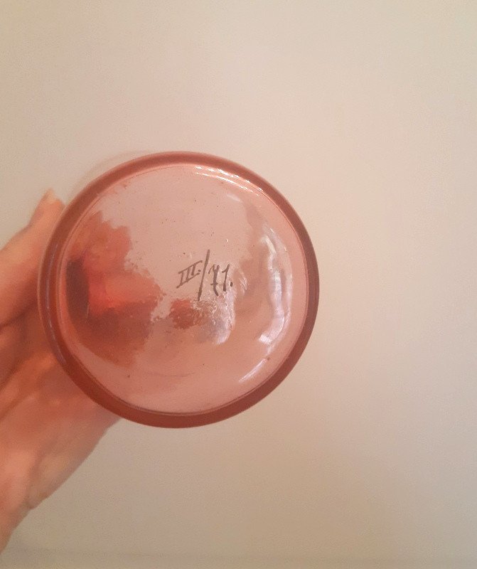 Legras Service En Verre émaillé Fleurs De Pommier Cerisier Opalescent Art Nouveau 1900-photo-1