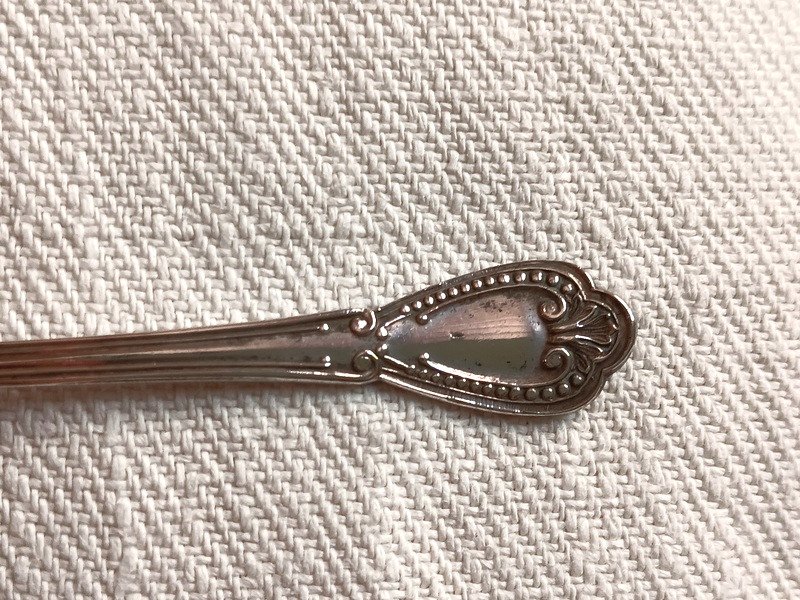 Mustard Spoon Ladle With Pearl Decor In Solid Silver Louis XVI Style-photo-1