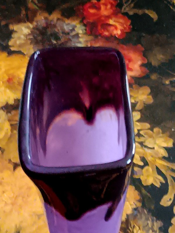 Charles Schneider Jade Vase Art Deco Period 1922 - 1924-photo-2