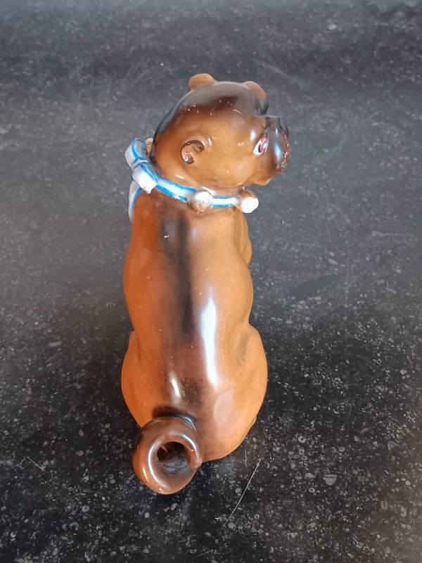 Pössneck Saxon Porcelain Pug Dog Conta & Boehme-photo-1