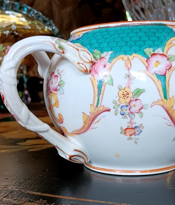 Sarreguemines Teapot Minton Green Decor-photo-5
