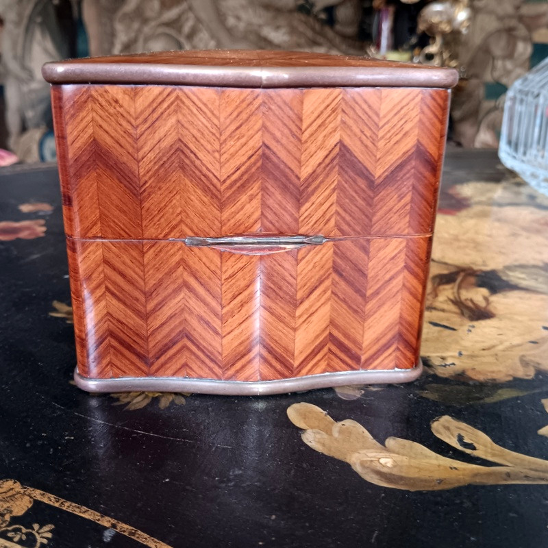Rosewood Inlaid Box Marquetry Box -photo-4