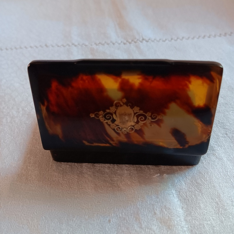 19th Century Tortoiseshell Snuffbox-photo-3