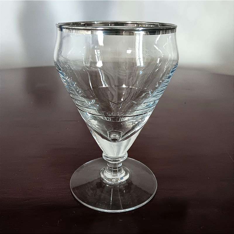6 authentiques verres anciens de bistrot d'époque Art déco 1930 jamais utilisés-photo-2