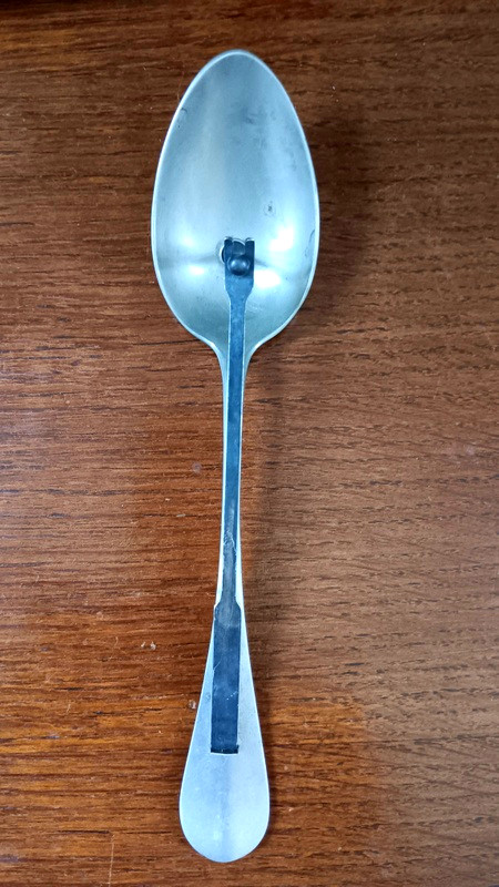 Rare Christofle Orfèvrerie Gombault Hallmarked Juice Or Sauce Plunger Spoon 