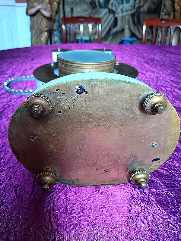 Lyre Clock Marble And Bronze Leroi Paris Medal Vincenti & Cie Louis XVI Napoleon III-photo-8