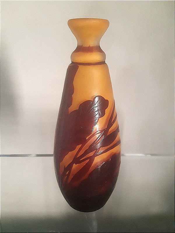 Vase Gallé aux algues marines Art nouveau-photo-2