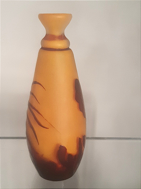 Vase Gallé aux algues marines Art nouveau-photo-4
