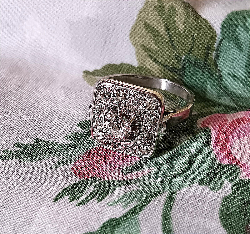 Art Deco Diamond Ring, 1930