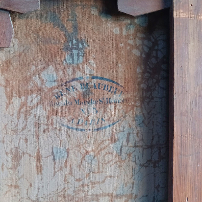 Ecole française paysage animé vers 1830 Epoque romantique-photo-5