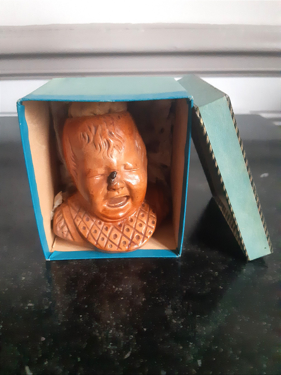 Georges Dreyfus Terracotta Baby Child Pincushion For Sewing   -photo-4