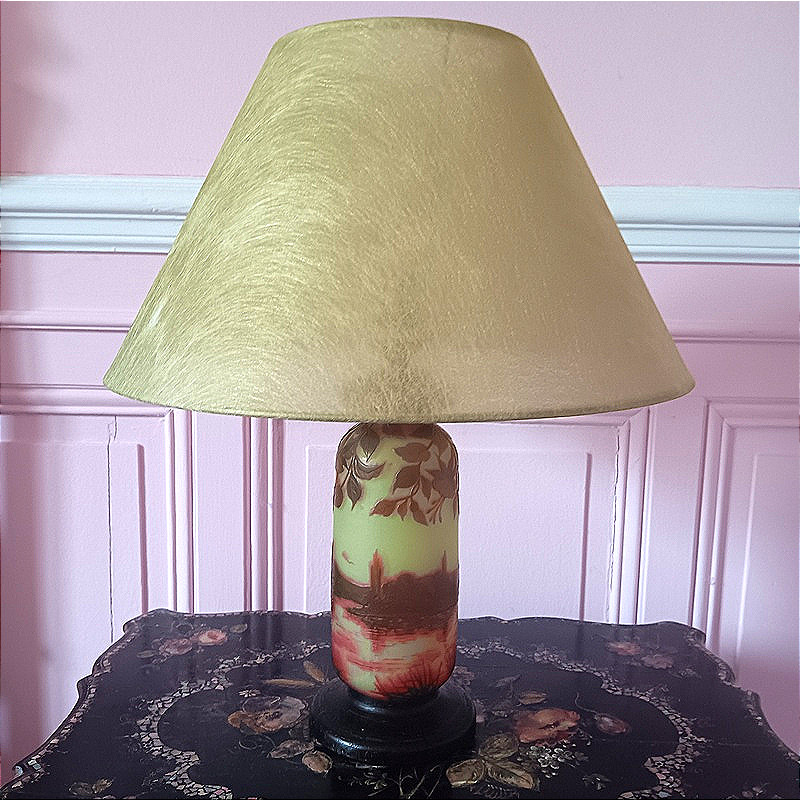 Lampe J. Michel Paris proche de Vez Art nouveau Art déco
