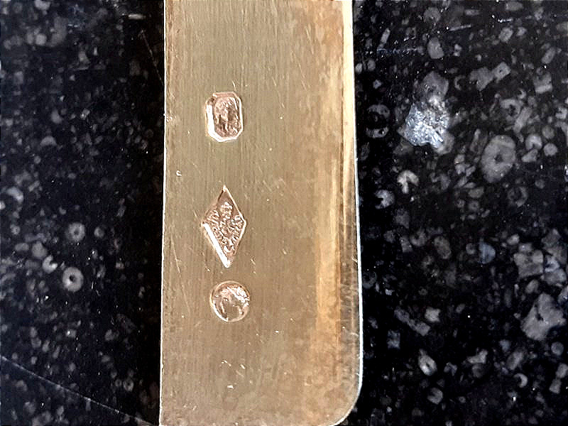 Cardeilhac époque 1819-1838 11 couteaux à dessert en argent vermeil et nacre -photo-3
