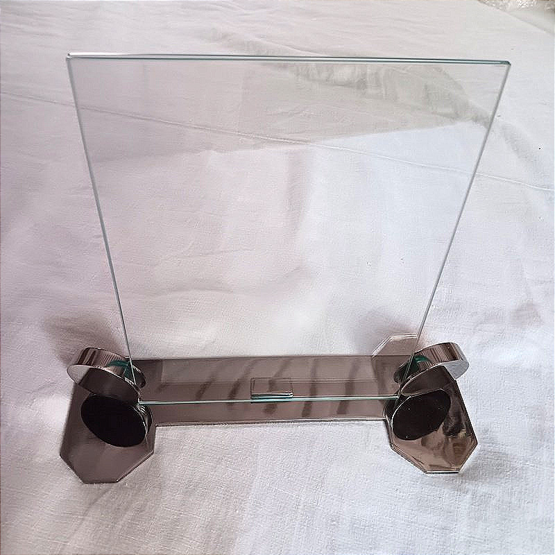 Modernist Art Deco Photo Frame In Chrome-plated Bronze, Circa 1930 (1)-photo-4