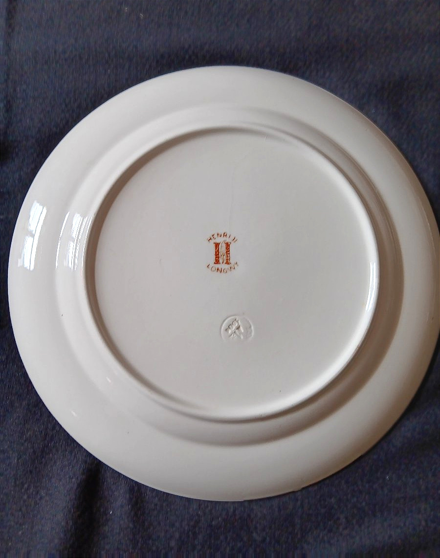 LONGWY modèle Henri II Service de 12 assiettes de table -photo-2