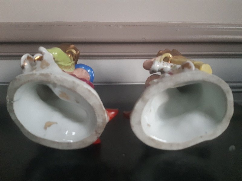 Rare Pair Of Paris Porcelain Statuettes With Chinese Decor In The Taste Of Jacob Petit-photo-6