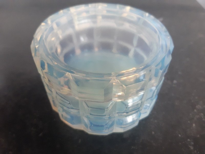 Modernist Art Deco Verlys Opalescent Glass Box 1930s-photo-4