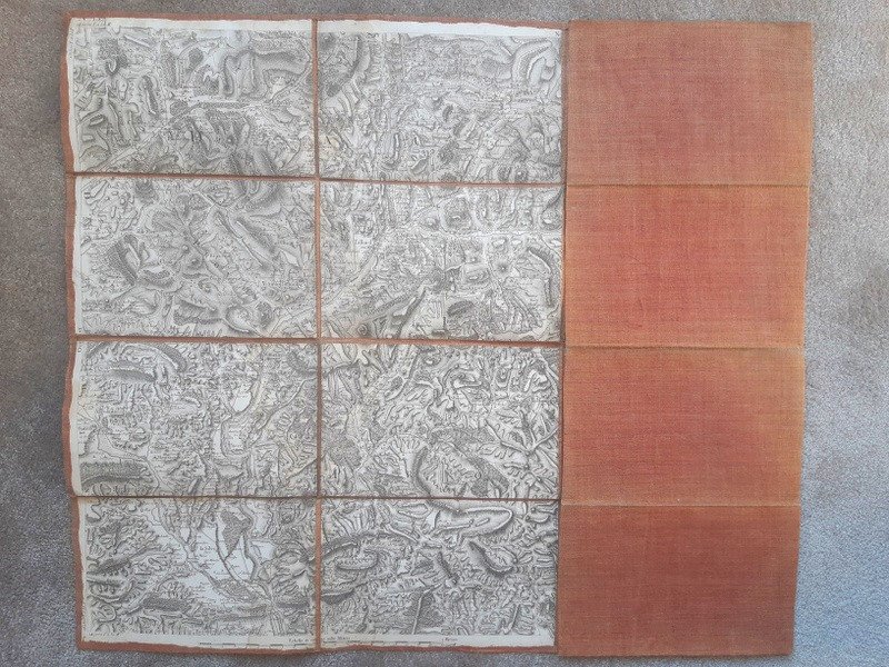 Carte De Cassini Des Alpes Du Sud Feuillet 152 Provence Sisteron Barcelonnette Début XIXème Siècle-photo-6