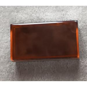 Rare Modernist Box Case In Plexiglass Plexiglass Altuglas And Chromed Metal
