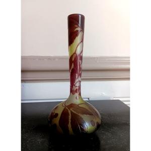 Gallé Art Nouveau Rowan Vase
