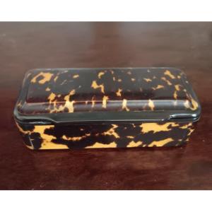 19th Century Tortoiseshell Snuffbox