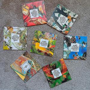 Set Of Hermès Carrés Cardboard Advertising Notebooks