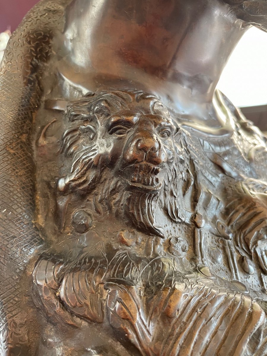 Impressive Bronze Emperor Bust-photo-2