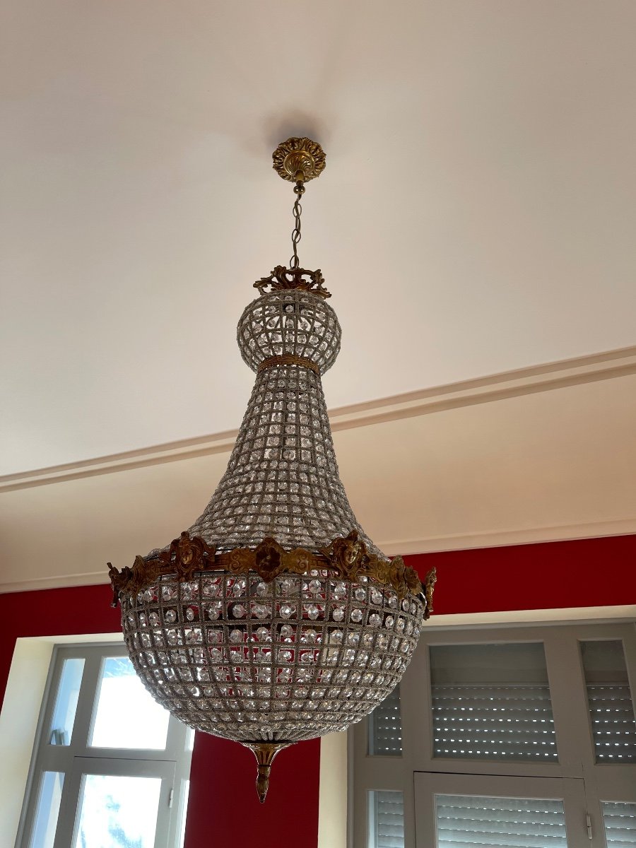 Large Hot Air Balloon Chandelier -photo-2