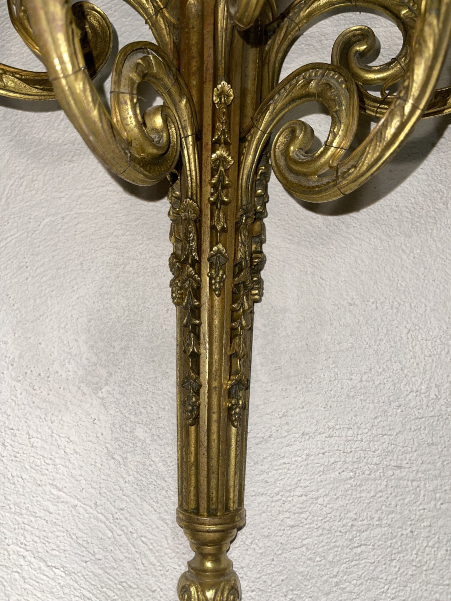 Pair Of Bronze Wall Lights -photo-3