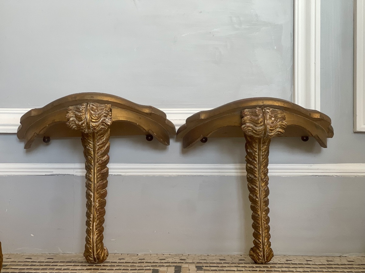Paire De Petites Consoles -photo-5